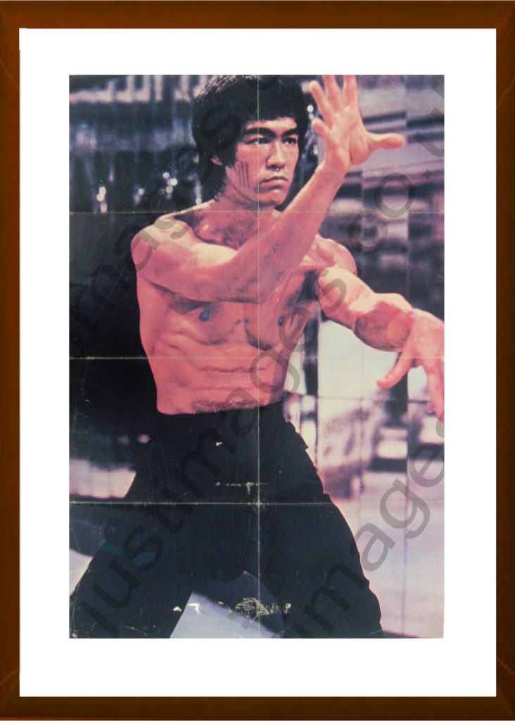 Bruce Lee in action