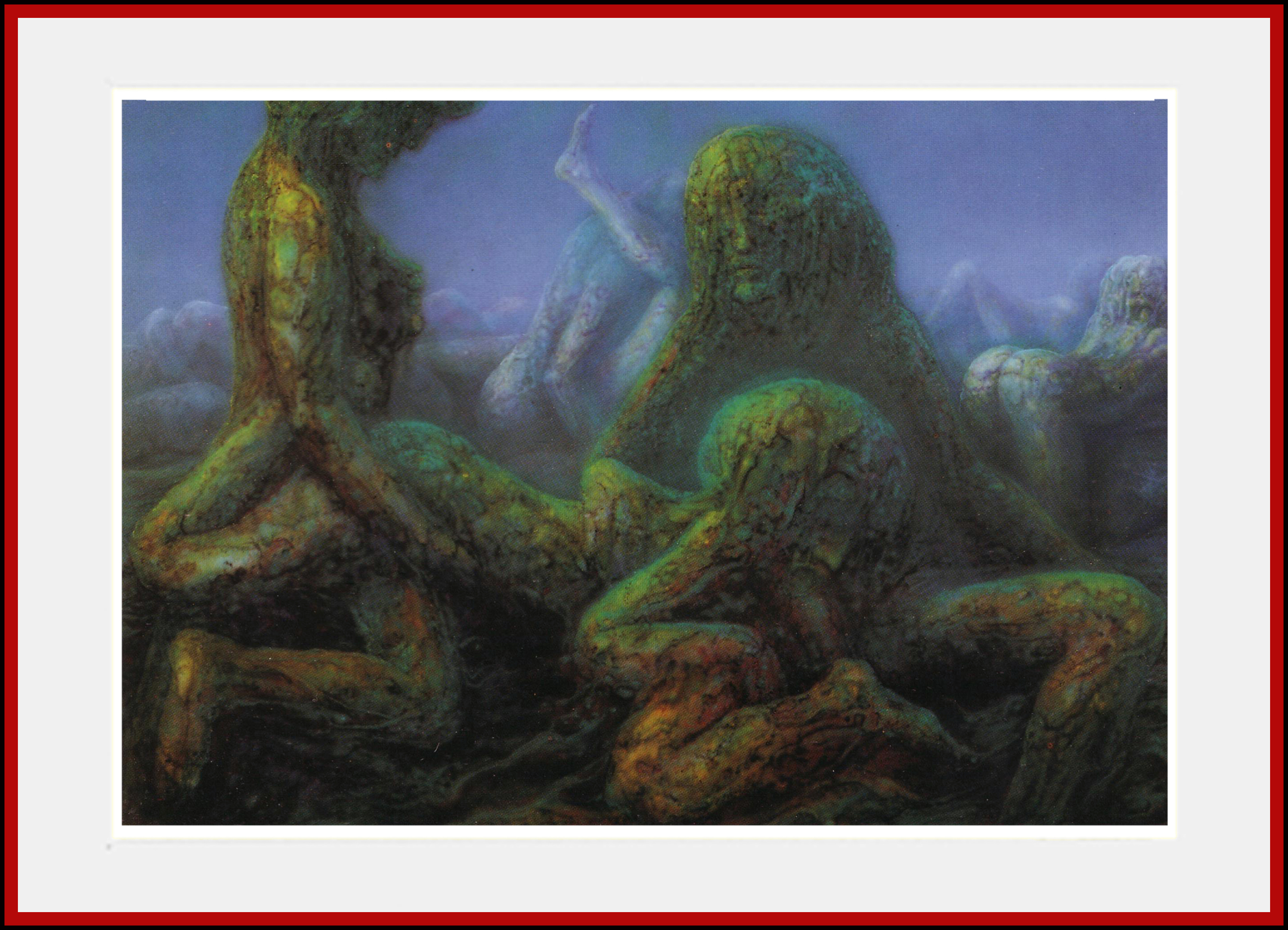 H R Giger Glass Paintings H R Giger Glass Paintings
