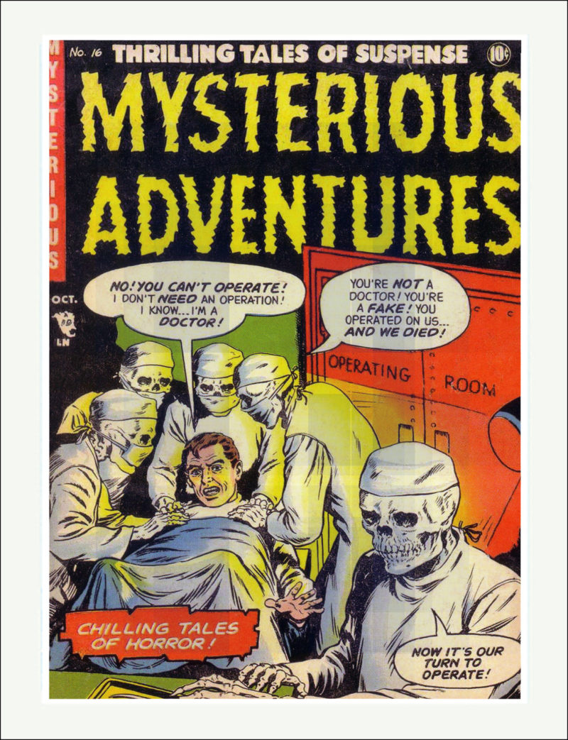 Mysterious Adventures Comic