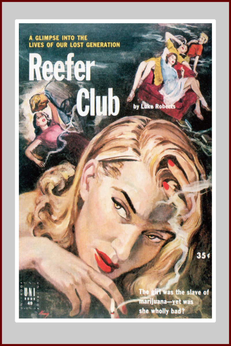 Reefer Club pulp fiction novel
