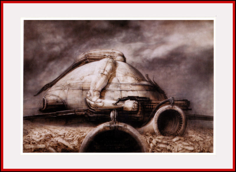 'Schlob Harkonnen' Project for the film Dune - 1975