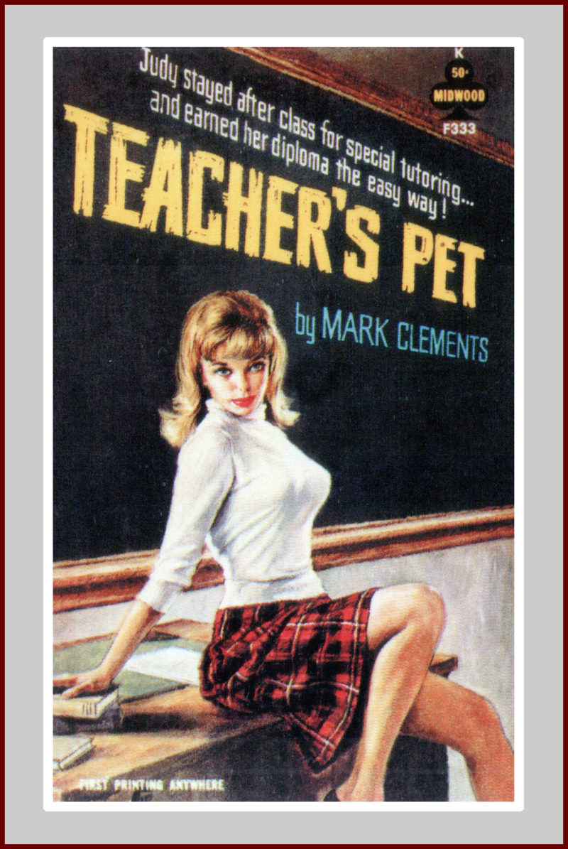 Teachers Pet, pulp fiction novel