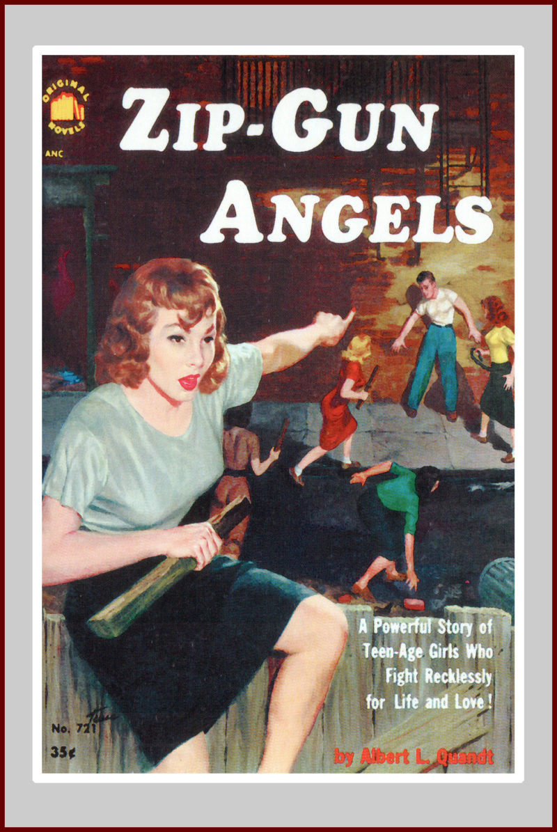 Zip Gun Angels, a pulp fiction novel