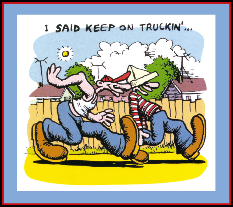 Robert Crumb I said Keep On