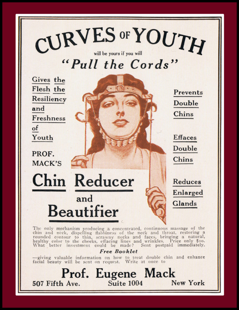 Chin Reducer Vintage Advert