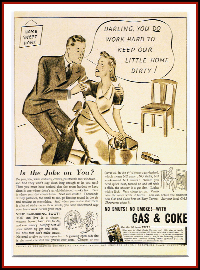 Gas & Coke Vintage Advert